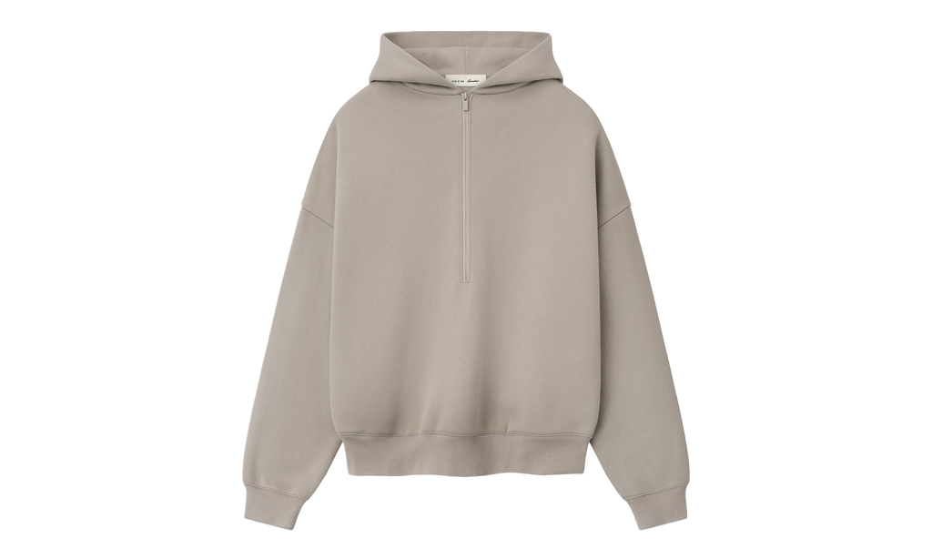 Property Lounge Half Zip Hoodie "Seal" 192SP266912F