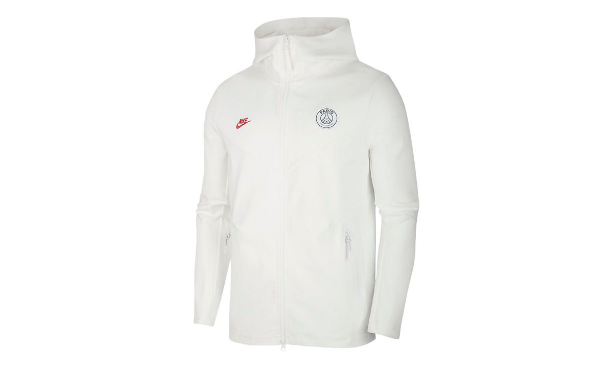 Sportswear Tech Fleece Full-Zip Hoodie "White / University Red" CI2131 104