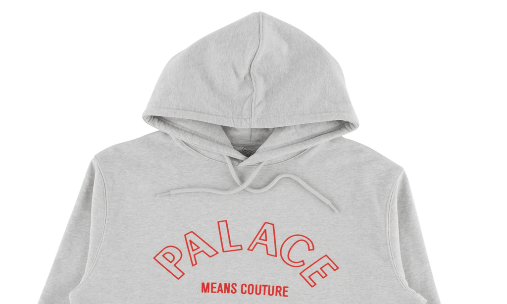 Couture Hoodie "GREY MARL" P14HD051
