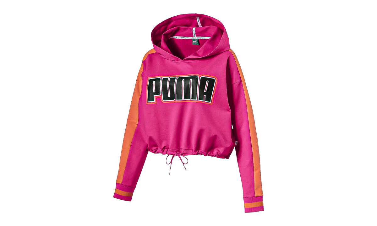 Rebel Reload Cropped Hoodie WMNS "Fuchsia Purple" 579535 13