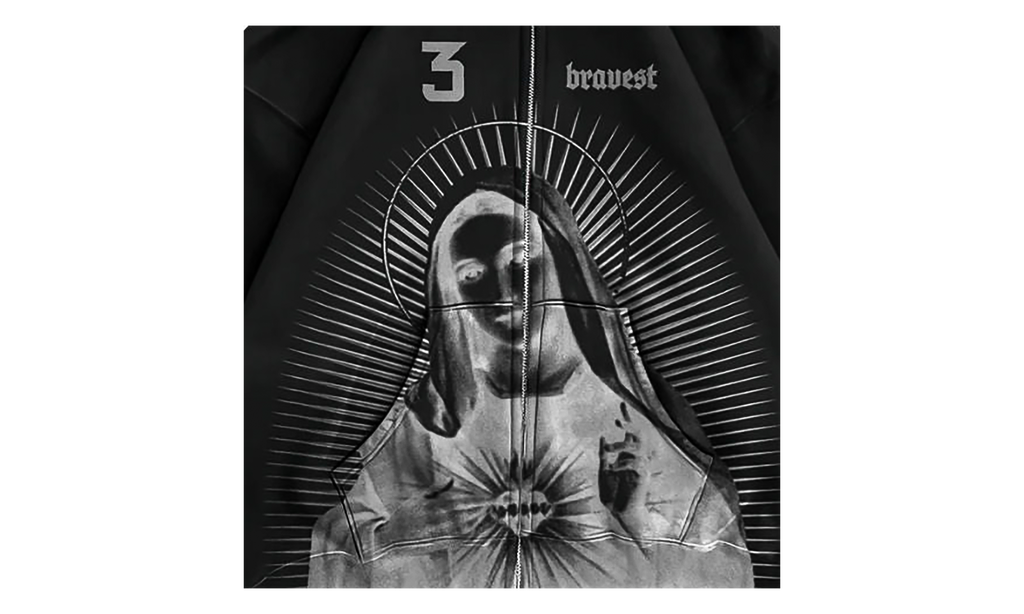 Mary Zip-Up Hoodie "Black" BS173