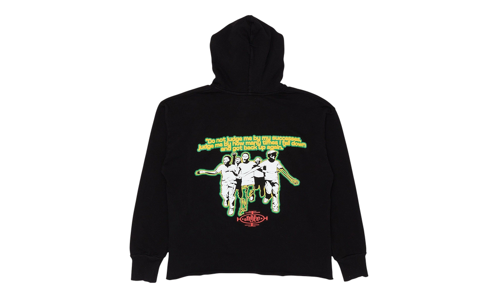 Nelson Mandela Logo Hoodie "Black" BAR40