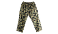 1st Camo A Bathing Ape Logo Relaxed Fit Track Sweatpants "Green" 1M30152305 GRN