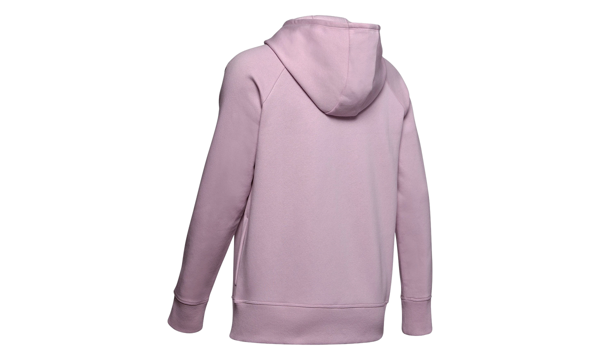 Rival Fleece Sportstyle Hoodie WMNS "Pink Fog / Peach" 1348559 694