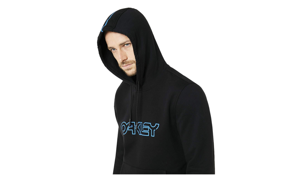 Fleece Piping Hoodie "Blackout" 472434 02E