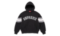 Filled Zip Up Hoodie "SS26 - Black" SU27292