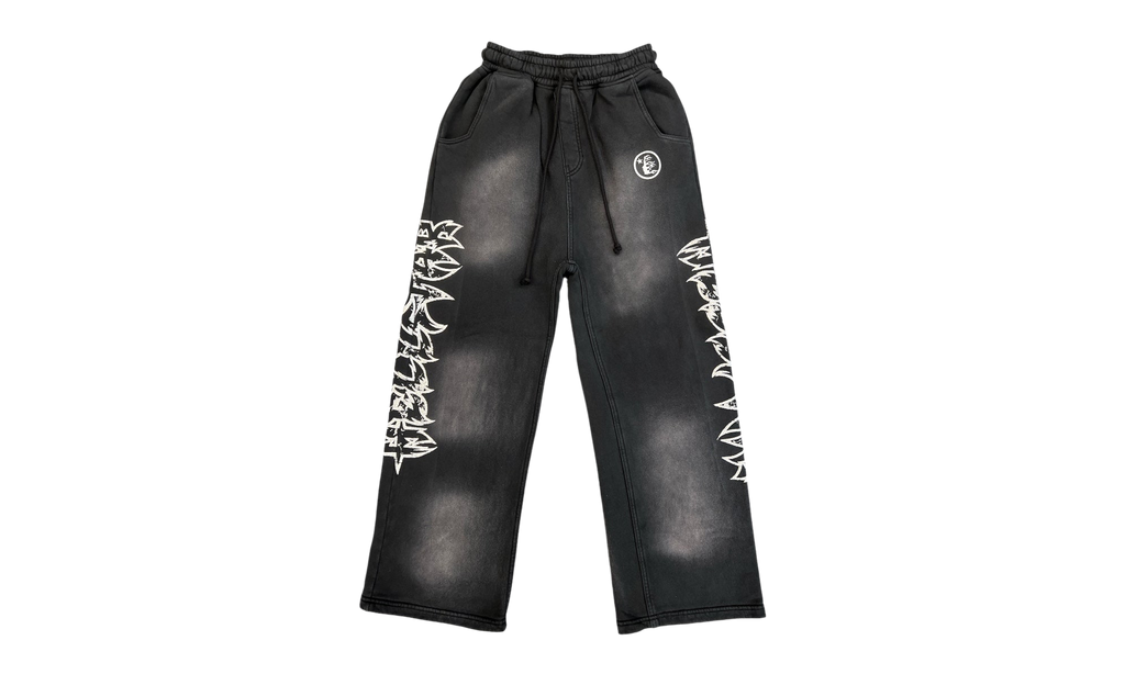 Stars Shine Graffiti Sweatpants "SS26 - Black" HSR300