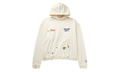 Studio Oversized Logo Embroidered Hoodie "Cream" GD137