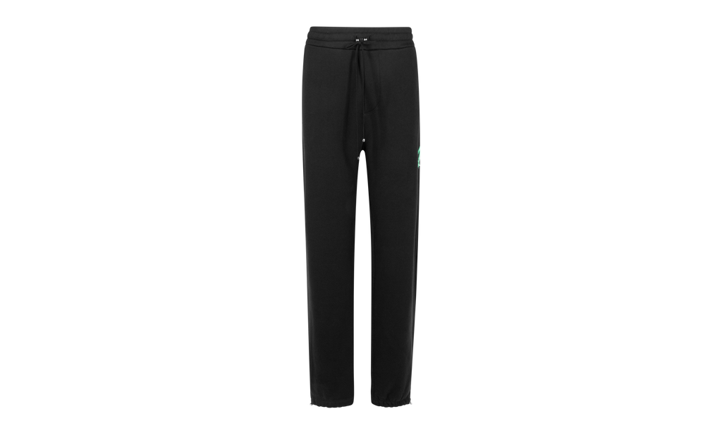 WATERCOLOR MA SWEATPANT "Black / Green" MJL021 015