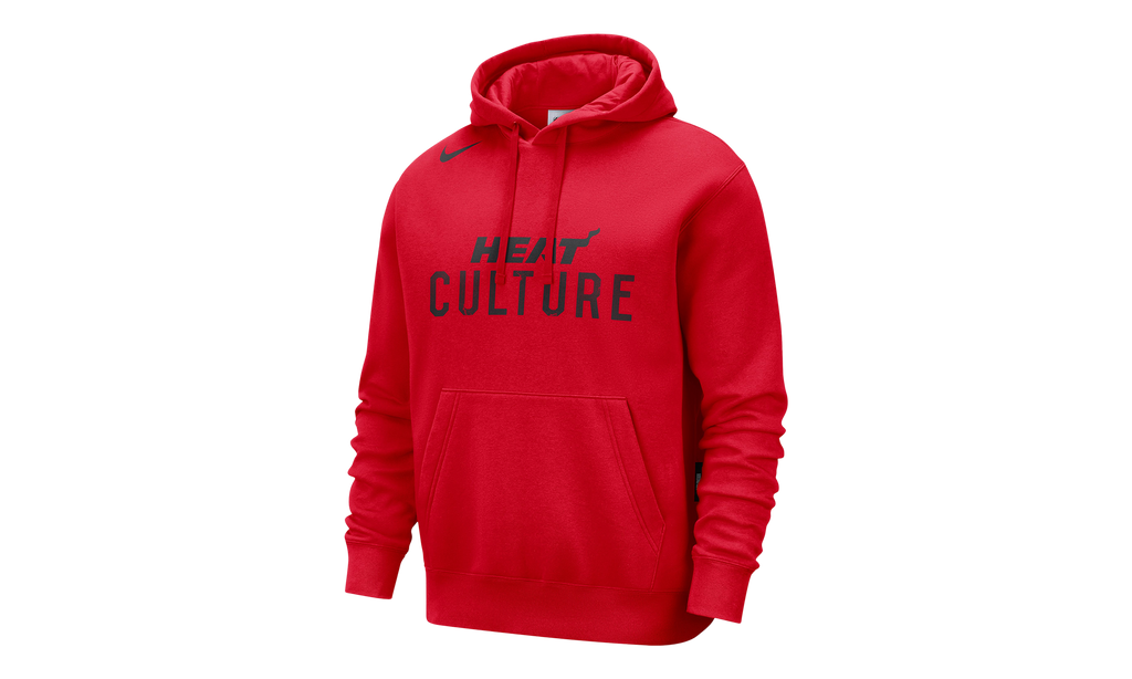 NBA Fleece Pullover Hoodie "Miami Heat Culture City Edition" FZ0603 657