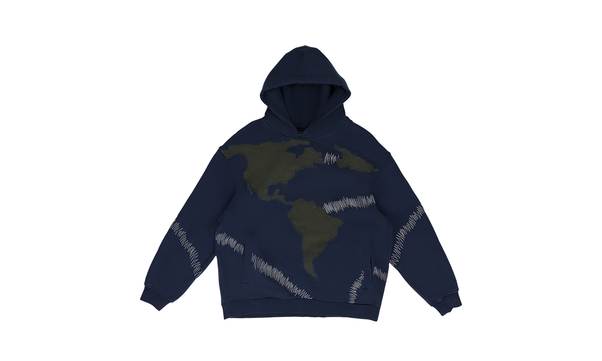 PANGIA PULLOVER HOODIE "INDIGO" 11100220010
