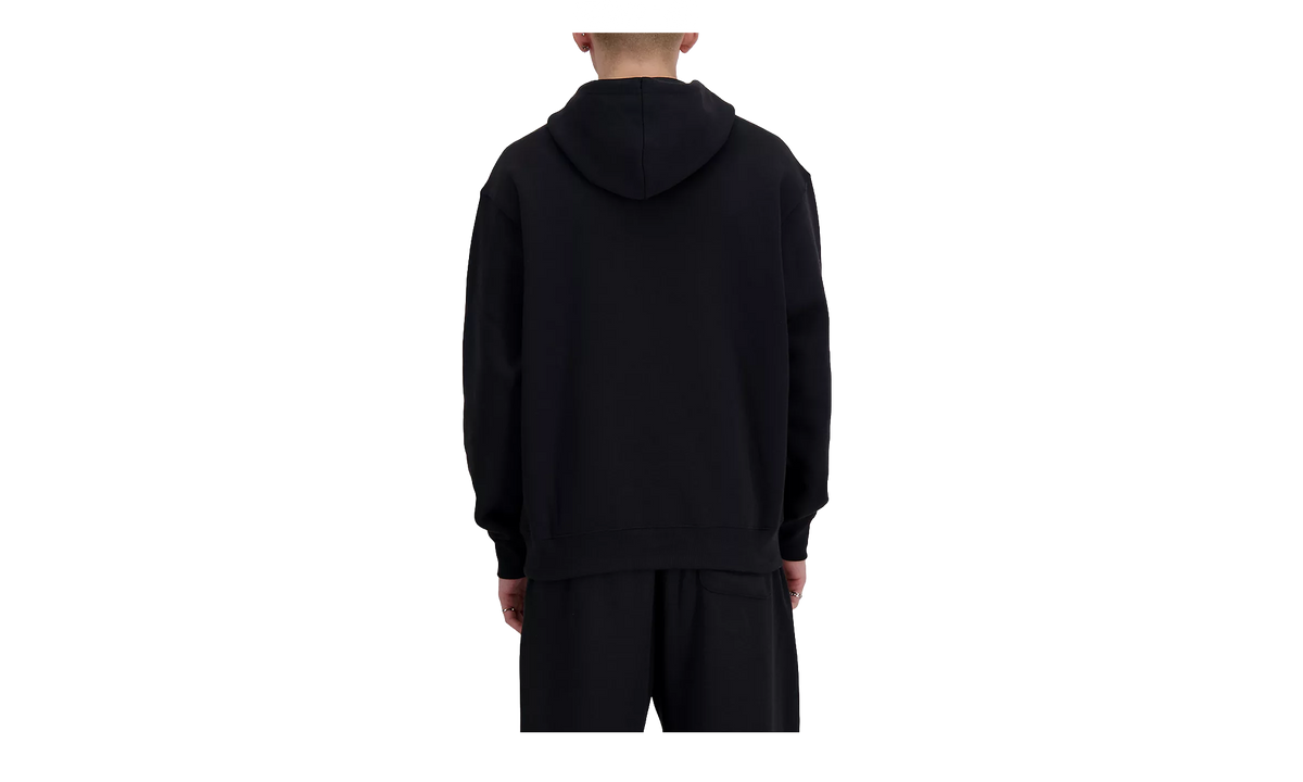 Sport Essentials Fleece Logo Hoodie "Black / White" MT41505BK