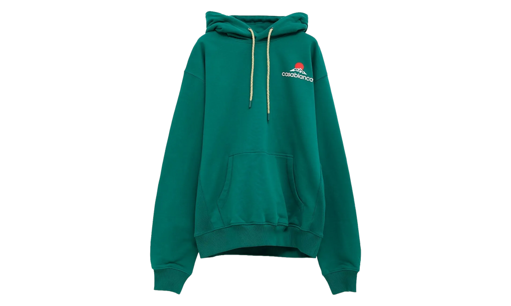 Montagne Logo Hoodie "Green & White" MPF25-JTP-292-03