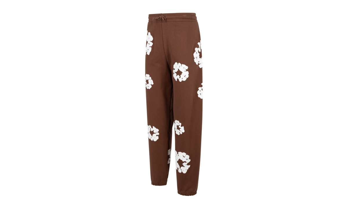 The Cotton Wreath Sweatpants "Brown" DT12