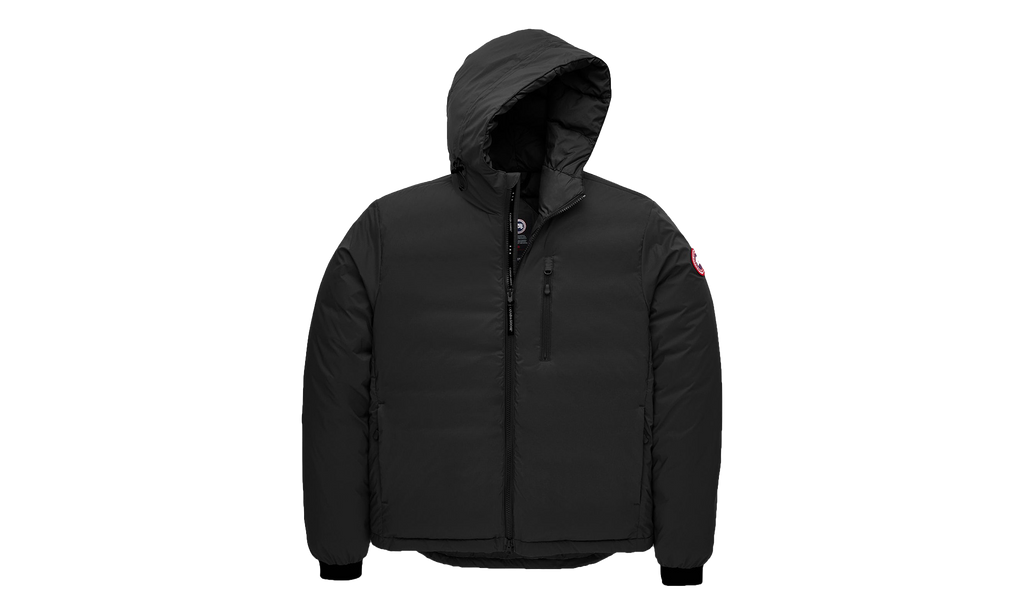 Lodge Down Matte Finish Hoodie "Black" 5078M
