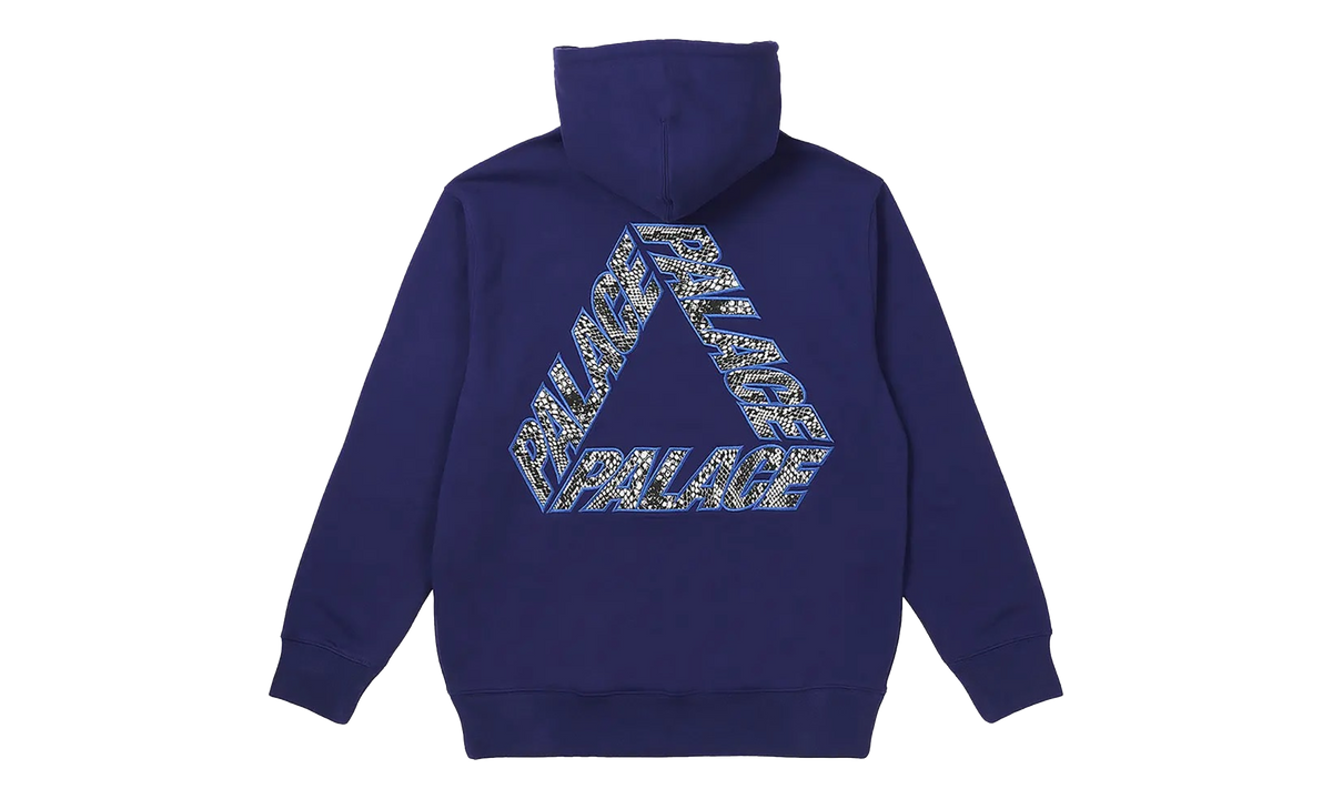P-3 Snake Applique Hoodie "Navy" p0121