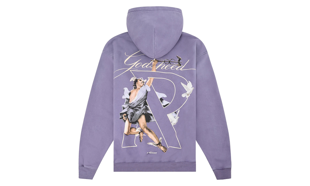 Hermes Pullover Hoodie "Purple" MLM4230 057
