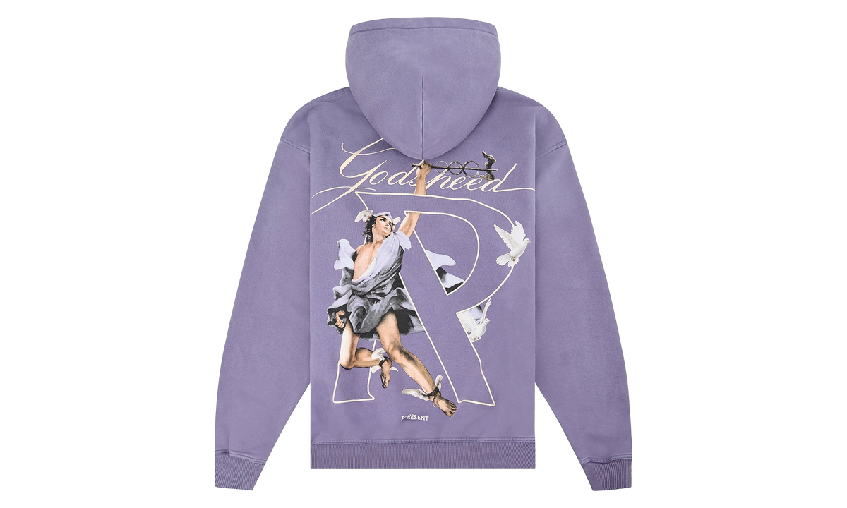 Hermes Pullover Hoodie "Purple" MLM4230 057