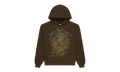 OG Web Rhinestone Hoodie "Brown" SP5der623