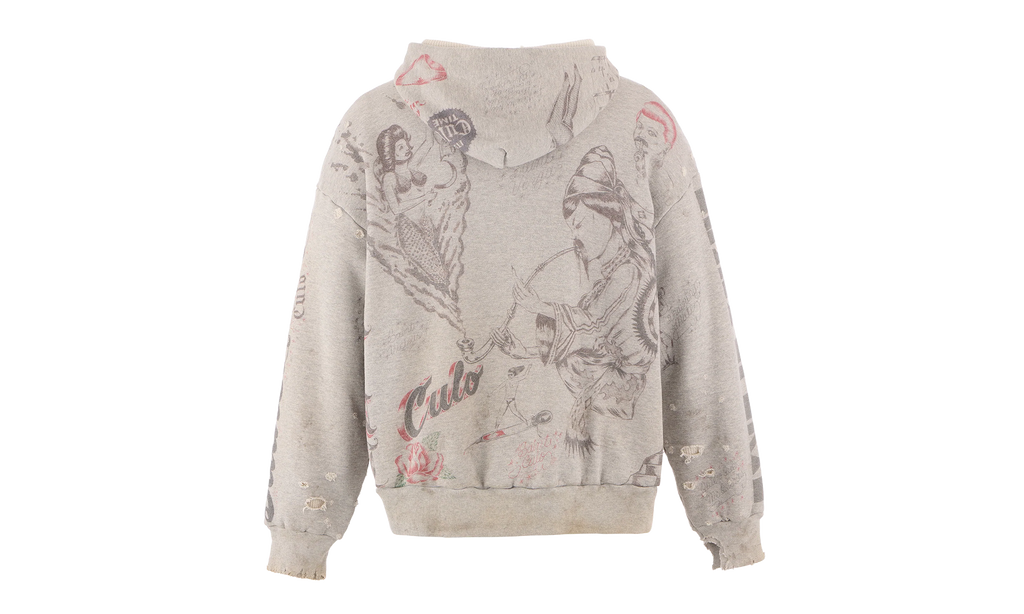 Drawings Hoodie "Alexis Ross - Grey" SM HR1 0000 C31