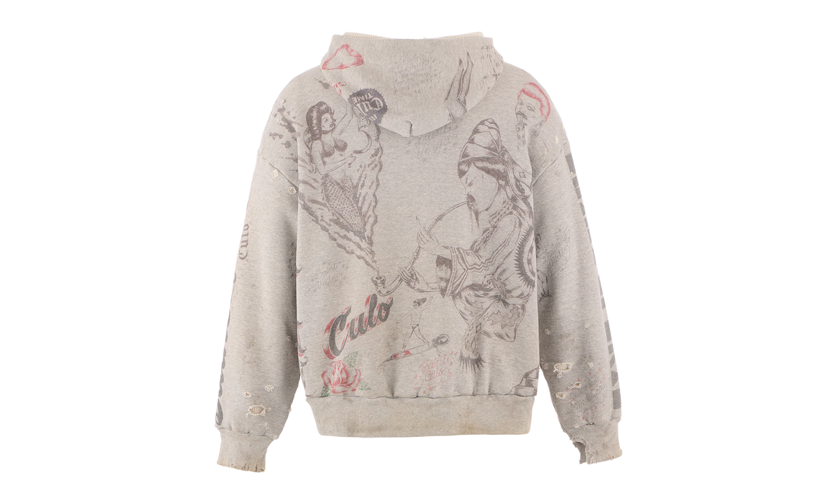 Drawings Hoodie "Alexis Ross - Grey" SM HR1 0000 C31