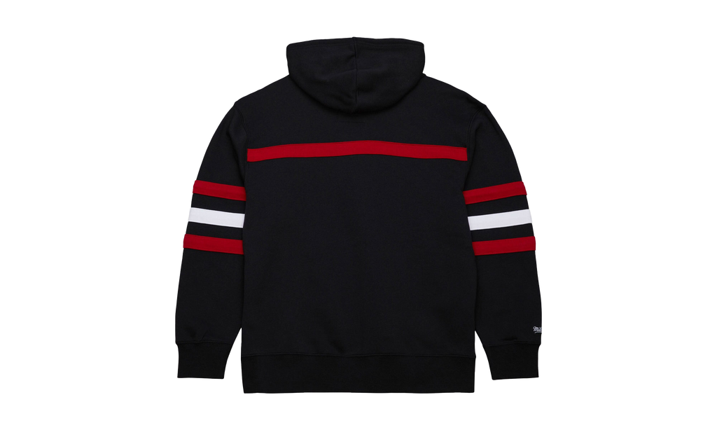 NBA HEAD COACH HOODIE VINTAGE LOGO BULLS "Black" TH8072 CBUBLCK