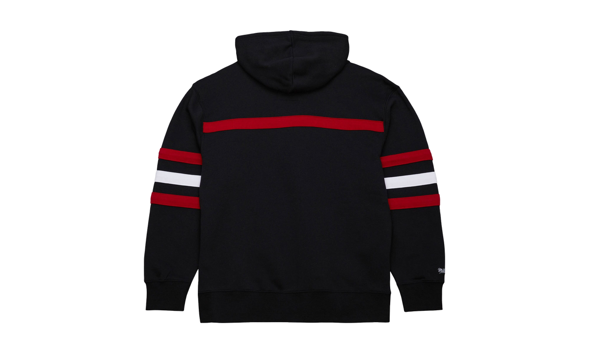 NBA HEAD COACH HOODIE VINTAGE LOGO BULLS "Black" TH8072 CBUBLCK