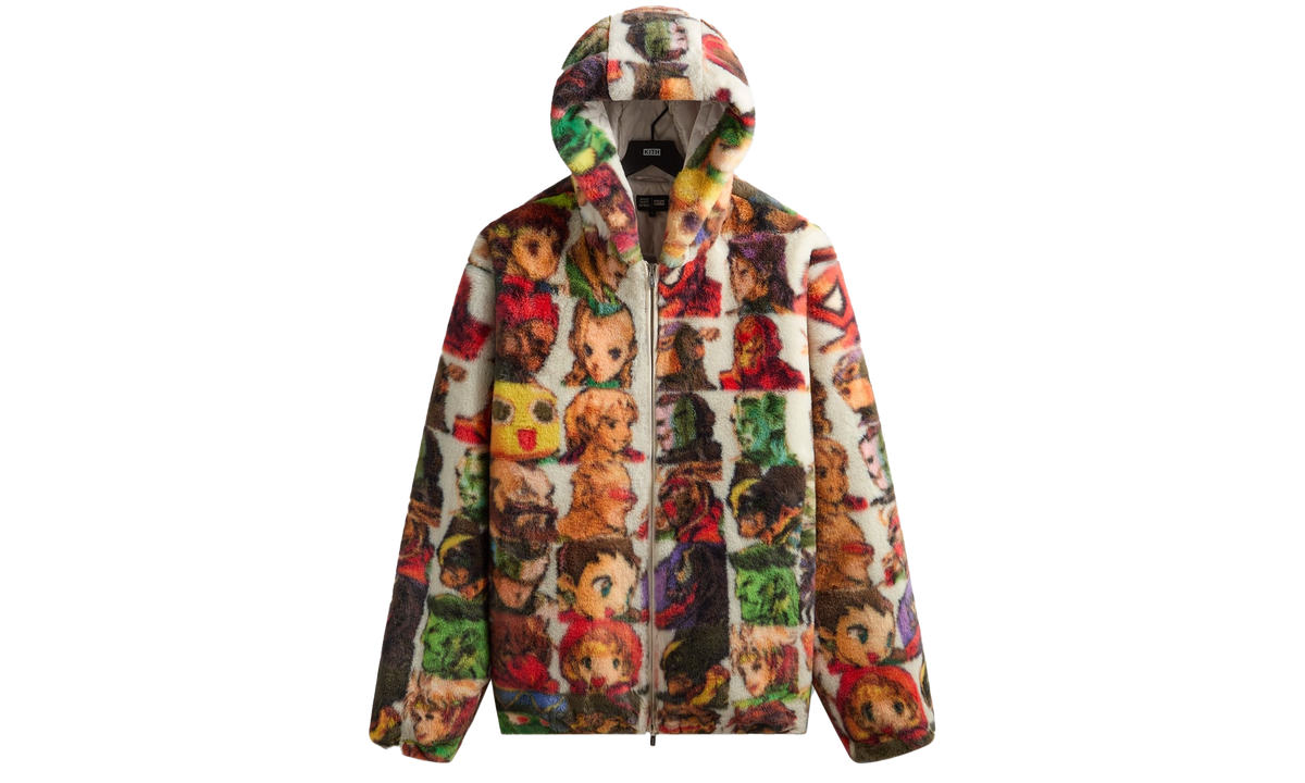 Fighter Vintage Faux Fur Jaysen Hoodie "Marvel vs. Capcom - Sandrift" KHM011228 104