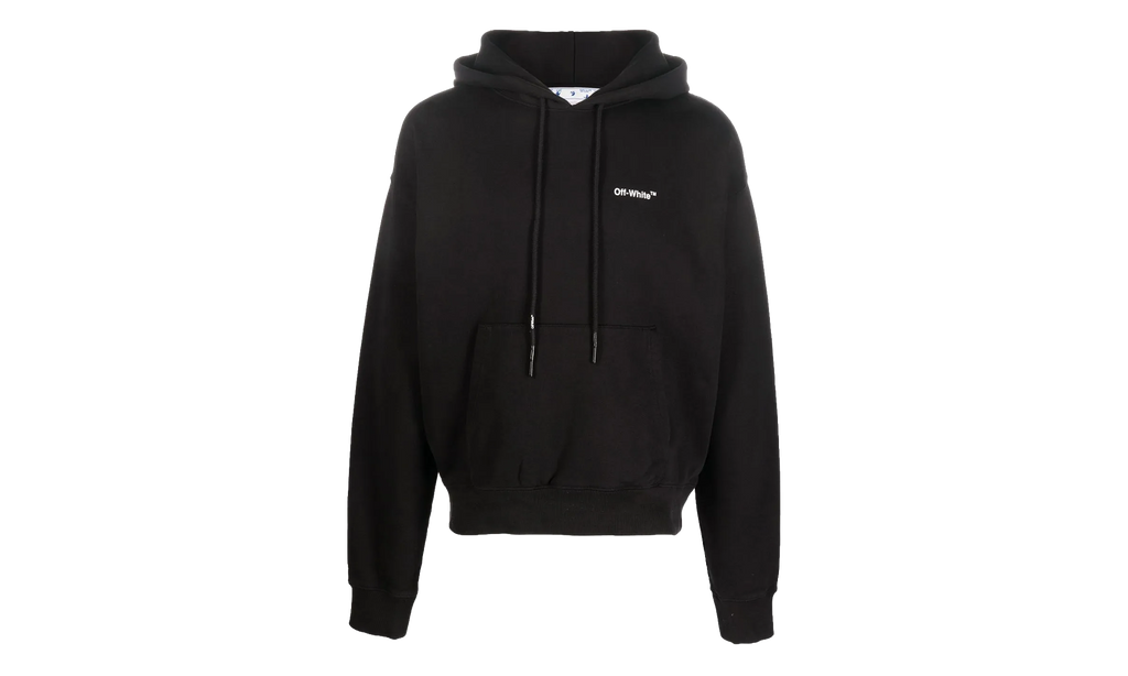 Caravaggio DEPOSITION OVER HOODIE "BLACK/WHITE" OMBB037C99FLE0101001