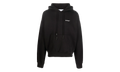 Caravaggio DEPOSITION OVER HOODIE "BLACK/WHITE" OMBB037C99FLE0101001
