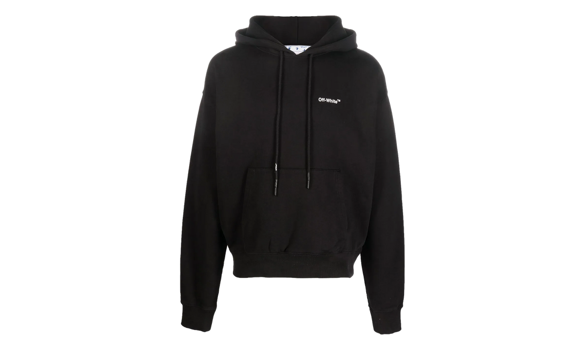Caravaggio DEPOSITION OVER HOODIE "BLACK/WHITE" OMBB037C99FLE0101001