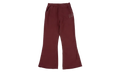 Big Stitch Open Leg Sweatpants "Oxblood Red" MKT26FW KB0964 OXRD
