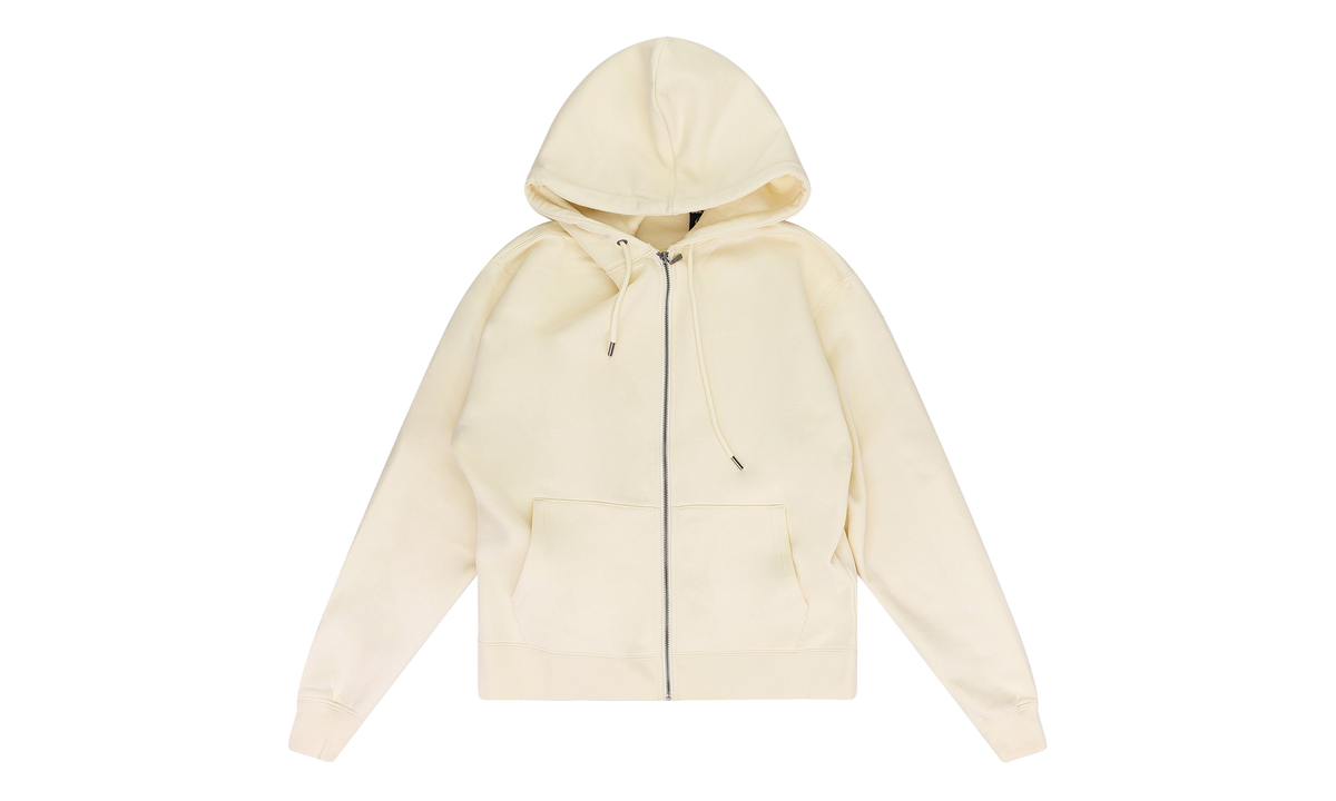 Basic Zip Hoodie "Cream" SLR MHDS 0001
