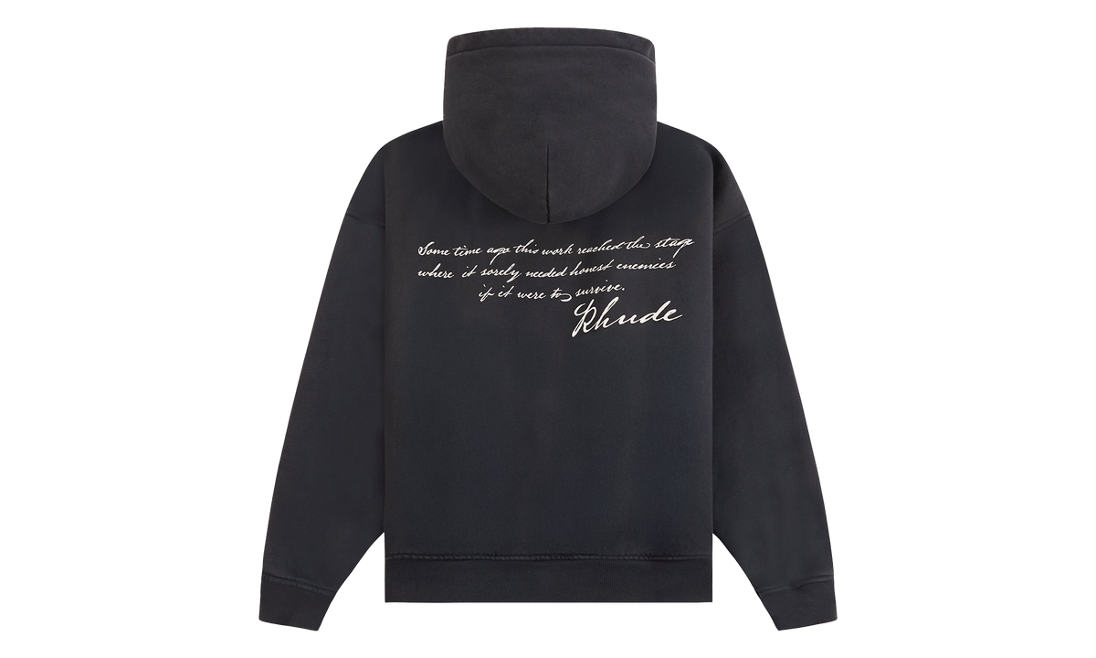 Montenegro Morada Hoodie "Vintage Black / White" RHSS26HO03012 3158