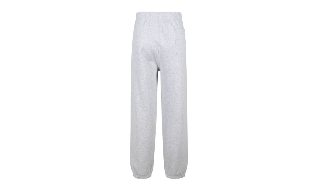 Satin Appliqué Sweatpant "FW23 - Ash Grey" SU100086