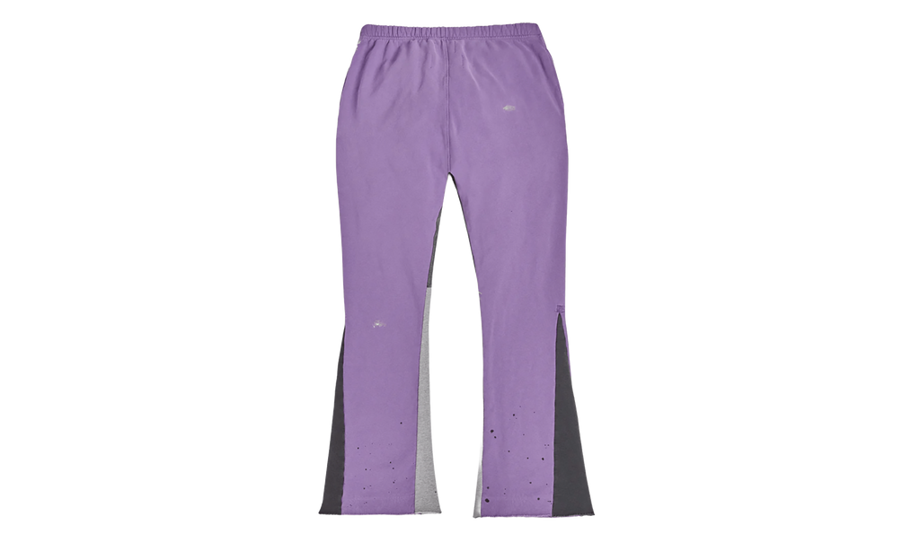 GD Logo Paint Splatter Flare Sweatpants "Purple White Multi" GDGLFSP