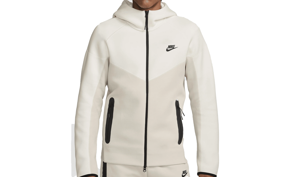 FULL-ZIP SPORTSWEAR TECH FLEECE HOODIE "Orewood Brown/Sail/Black" FB7921 104