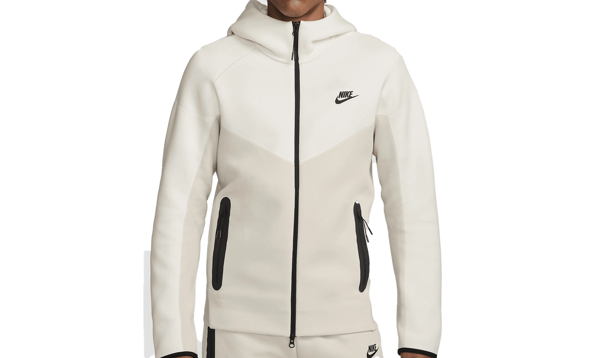 FULL-ZIP SPORTSWEAR TECH FLEECE HOODIE "Orewood Brown/Sail/Black" FB7921 104