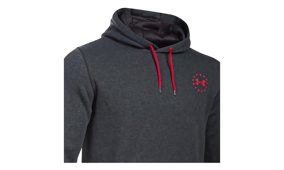 WWP Hoodie "‎Carbon Heather / Rocket Red" 1276950 090