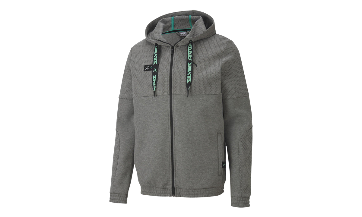 MAPM Mercedes Sweat Hoodie "Medium Grey Heather" 596177 03