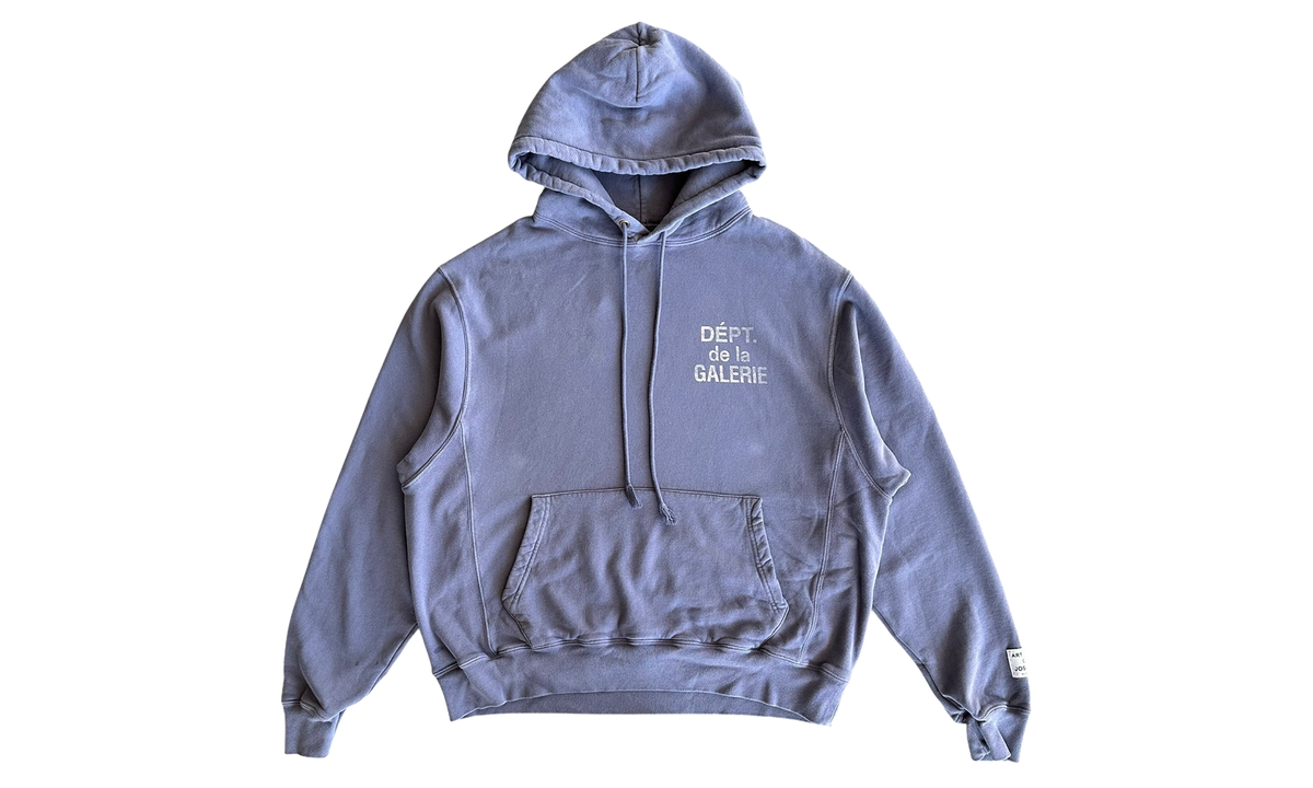 French Logo Hoodie "Navy & White" GD239