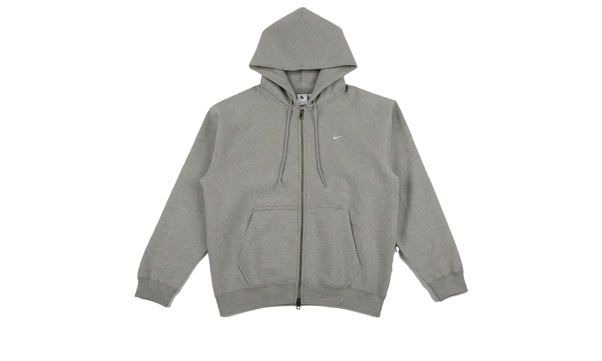 Solo Swoosh FZ Hoodie "Dark Grey Heather" HV1084 063