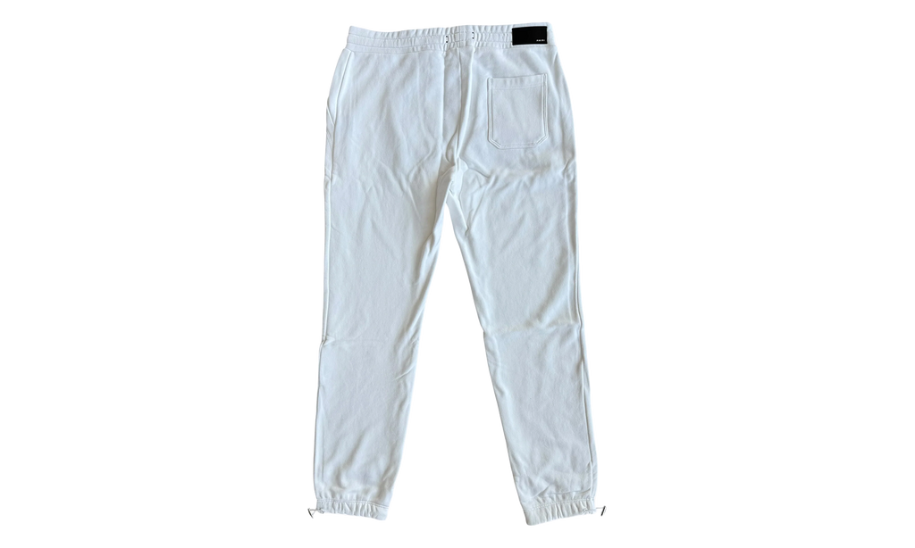 Paisley Star Logo Sweatpants "White" MJSP013 100 WHIT
