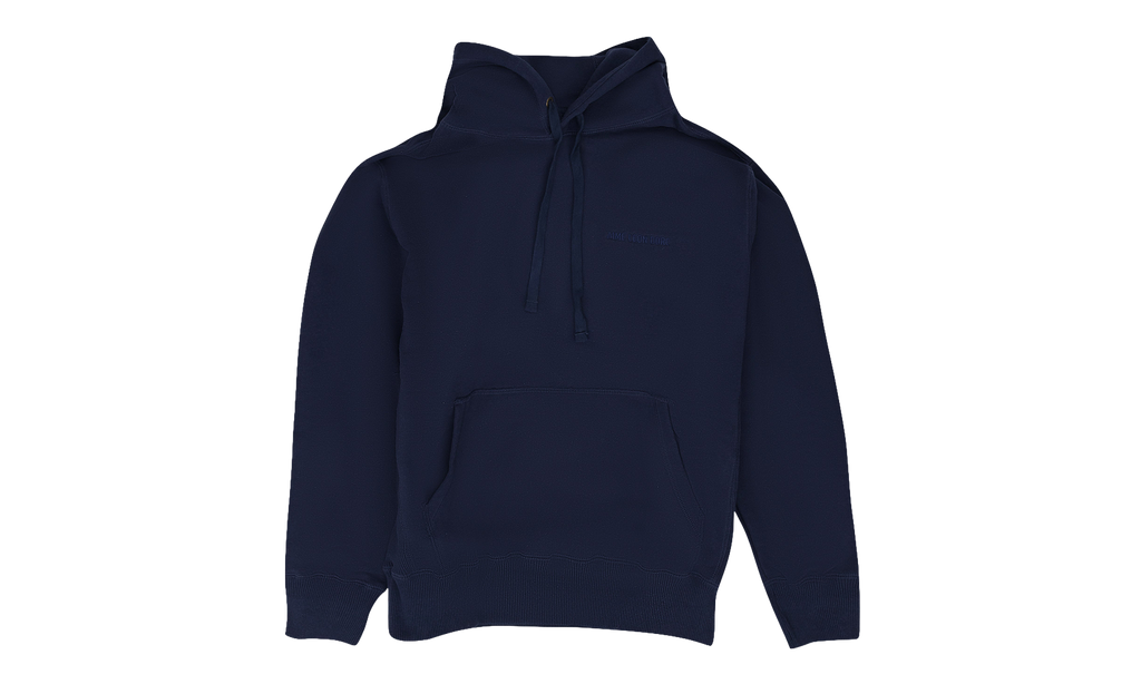 Tonal Logo Hoodie "Blue" ALD MHDS 0063