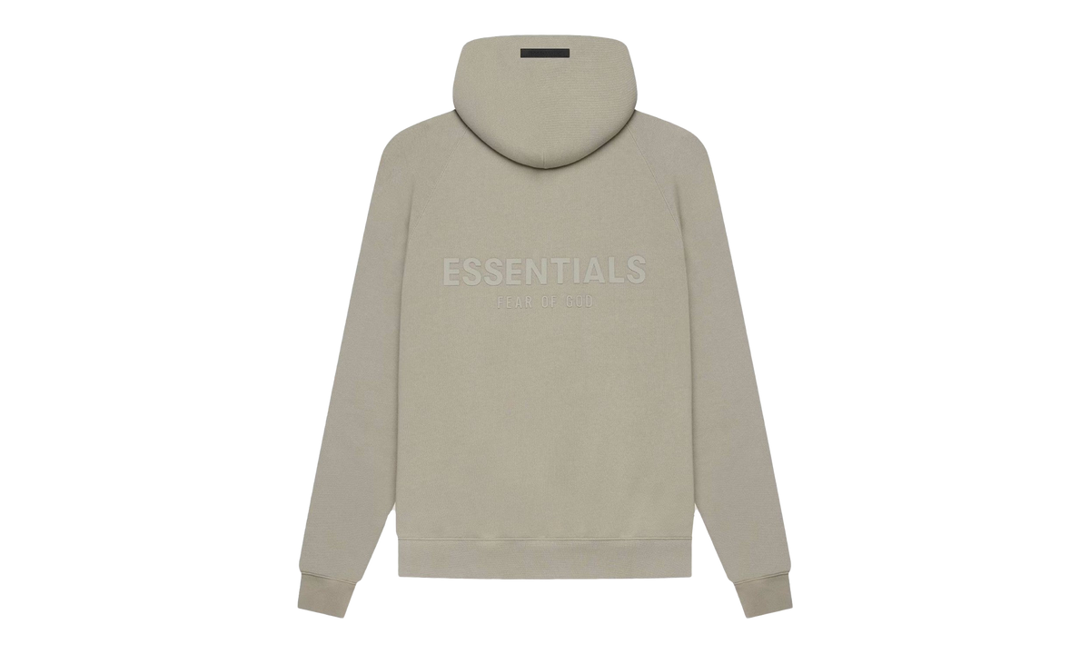 Essentials Back Logo Fleece Pullover Hoodie "MOSS" 619350 245