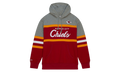 NFL HEAD COACH HOODIE CHIEFS "Grey-Red" FPHD6293 KCCYYPPPGYRD
