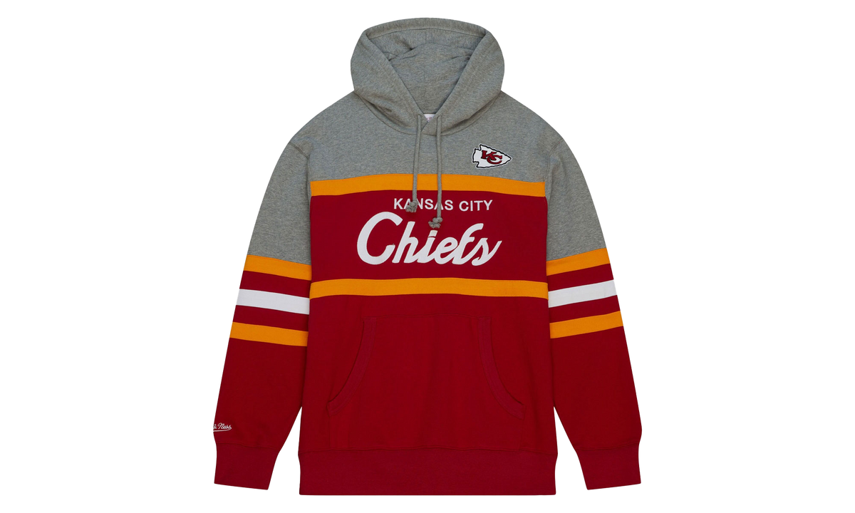 NFL HEAD COACH HOODIE CHIEFS "Grey-Red" FPHD6293 KCCYYPPPGYRD
