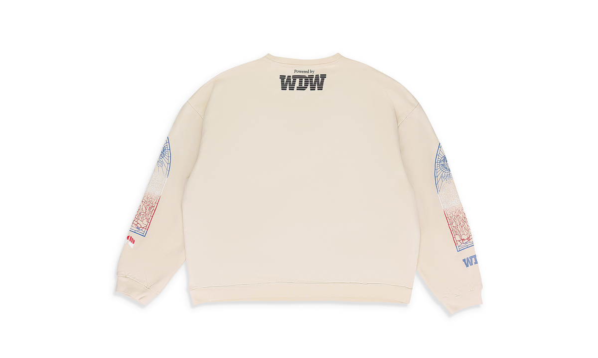 INTERTWINED WINDOWS HOODIE "IVORY" 1110330018SS24
