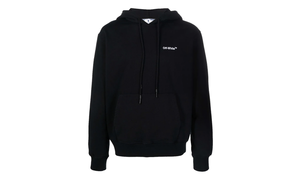 Helvetica Slim Hoodie "Black" OMBB097C99FLE0071001