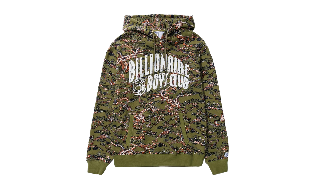 Camo Arch Hoodie "Olive Drab" 821 1307